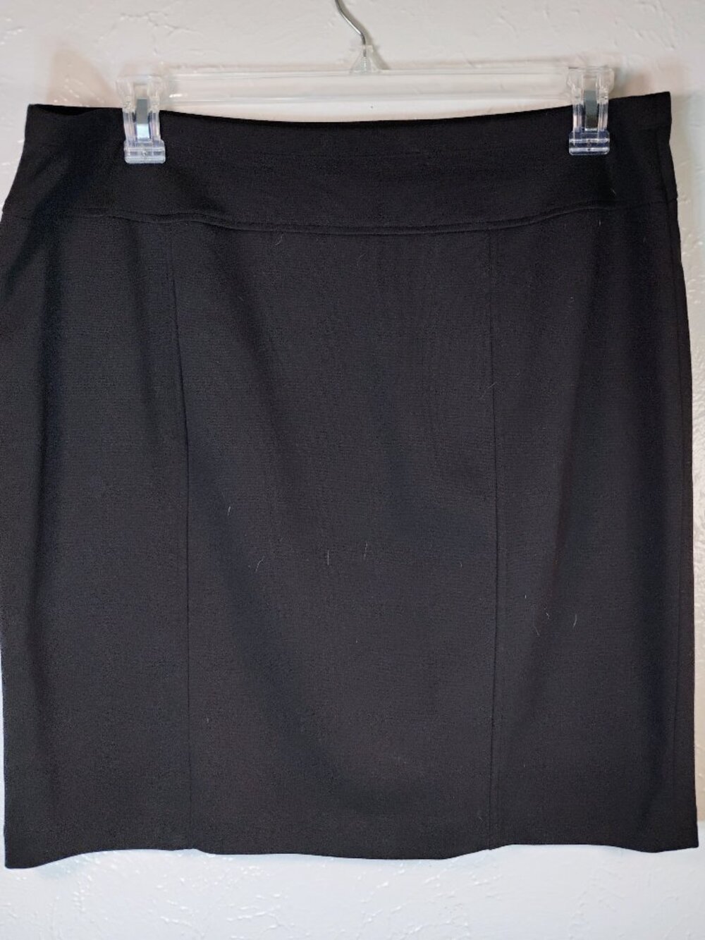 Ellen Tracy Women's Black Midi Pencil Skirt Size XL